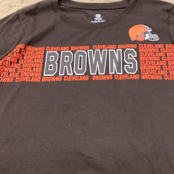 NFL TEAM APPAREL CLEVELAND BROWNS TEE - Picture 5 of 5